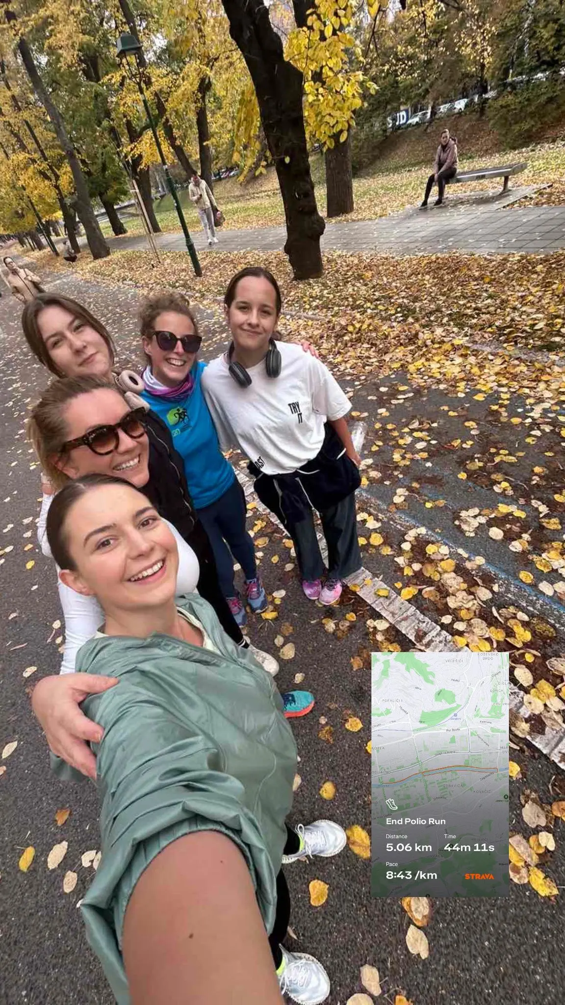 Naše članice trče End Polio Race sa Splitom 305